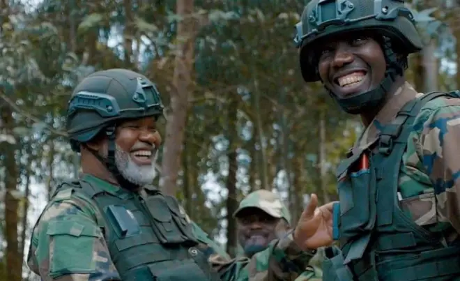 Corneille Nangaa ukuriye ihuriro rya politike AFC na Gen Sultani Makenga ukuriye abarwanyi ba M23, hagati muri uyu mwaka