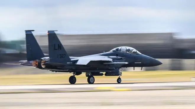 इराणने शुक्रवारी अमेरिकेचे एफ-15 इ लढाऊ विमान पाडले होते (फाइल फोटो)