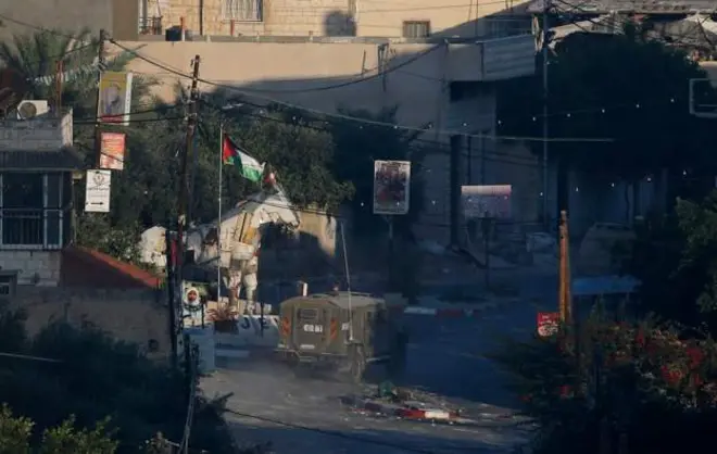 القوات الإسرائيلية في مخيم جنين الثلاثاء