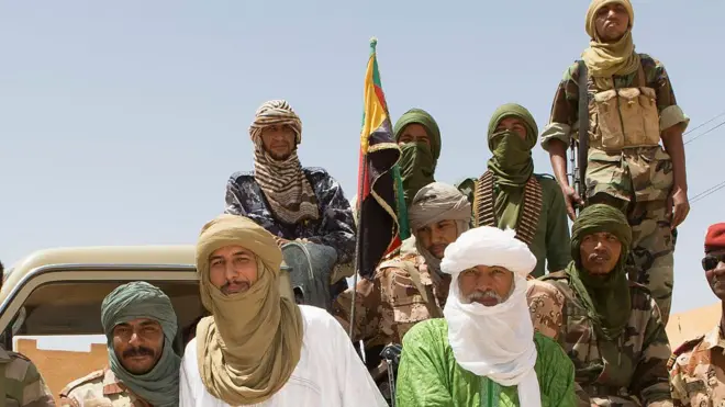 مقاتلون من الطوارق