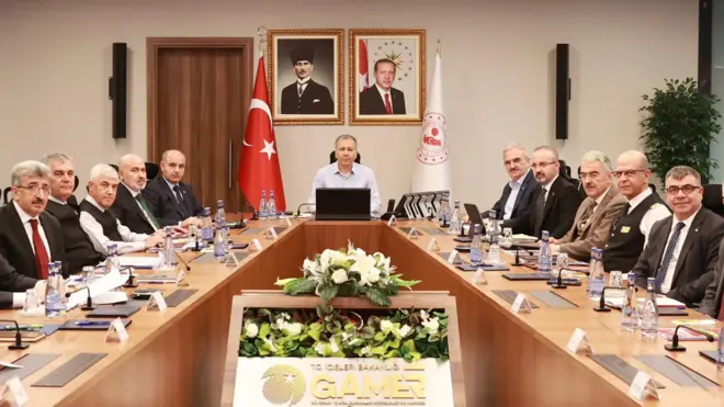 İçişleri Bakanlığı toplantısı