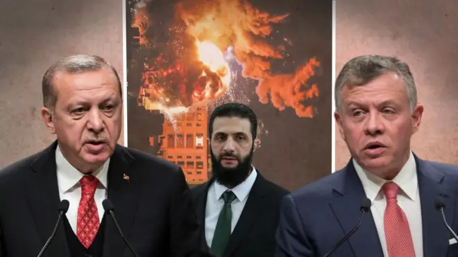 الأردن، تركيا، غزة وسوريا