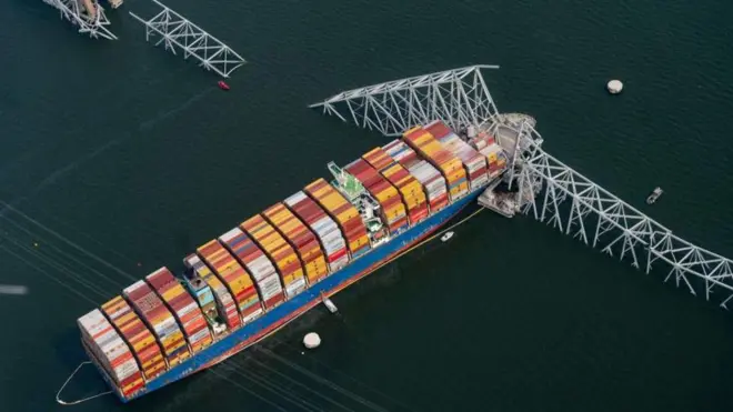 బాల్టిమోర్ వంతెన ప్రమాదం