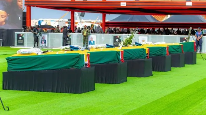 Ghana honour eight helicopter crash victims wit state funeral