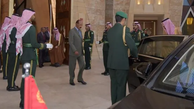 ፕሬዝዳንት ኢሳያስ በሳዑዲ 