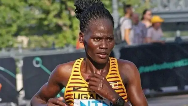 Ugandan athlete Rebecca Cheptegei