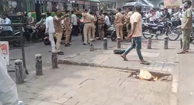अक्षय म्हस्केची हत्या झाली, तो परिसर.