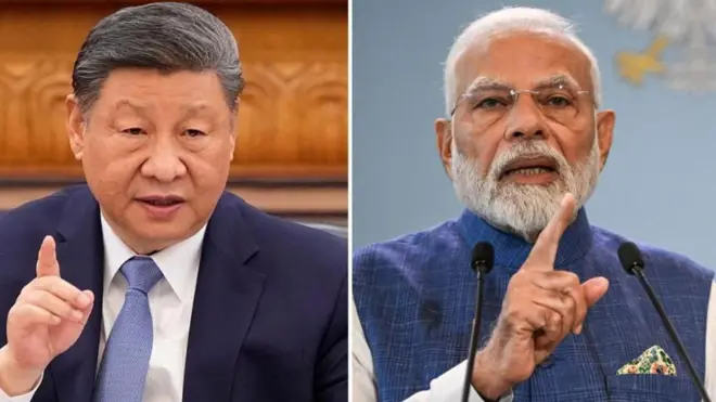 భారత్, చైనా, అమెరికా