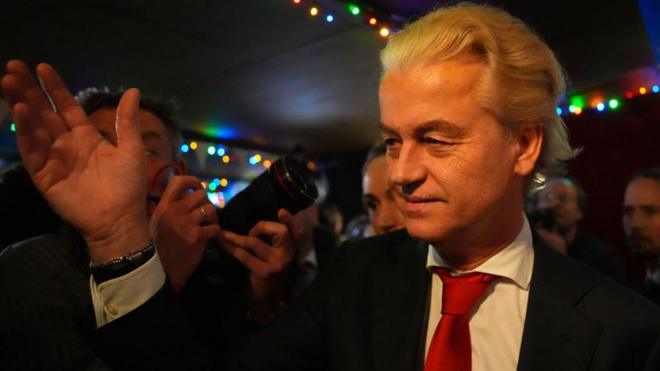 Geert Wilders tras las elecciones