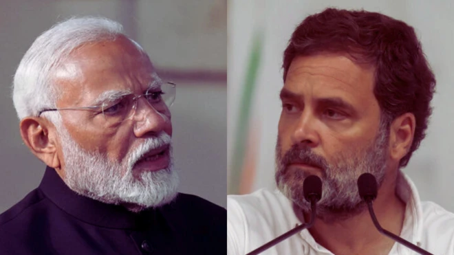 नरेंद्र मोदी और राहुल गांधी