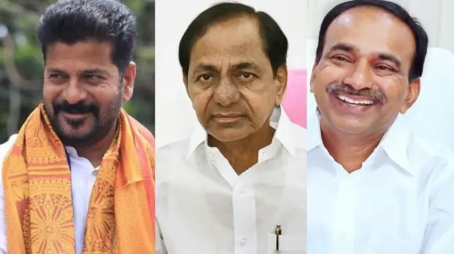 రేవంత్, కేసీఆర్, ఈటల