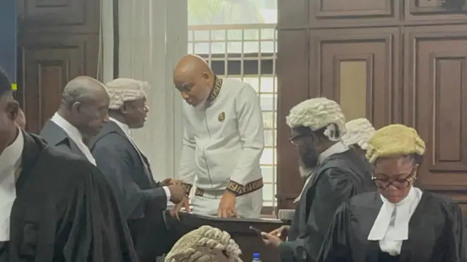 Nnamdi Kanu in court May 28, 2025