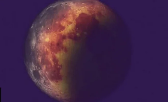 皆既月食の写真