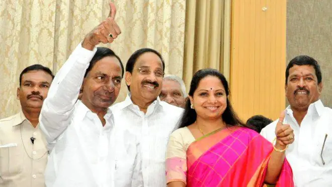 కేసీఆర్, కవిత