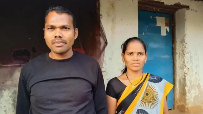 బిర్జు పుంగటి, ఆయన భార్య పార్వతి