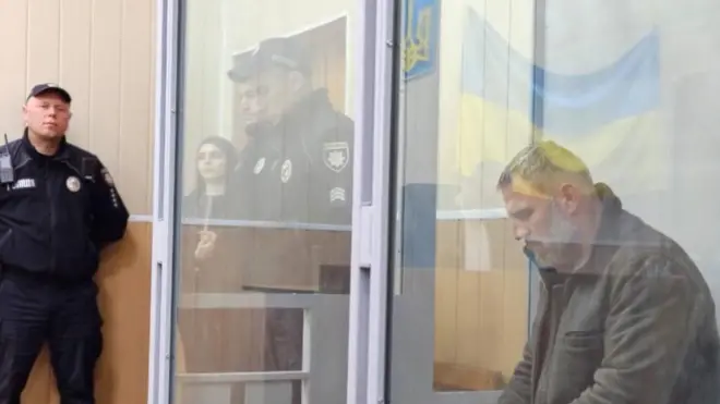 Валерій Василаке під час судового засідання