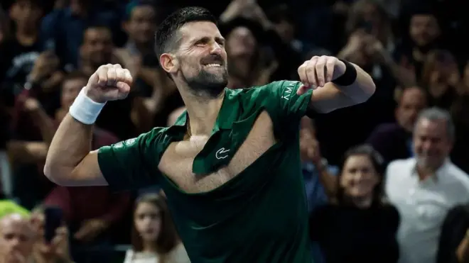 Novak Đoković posle pobede u finalu turnira u Atini