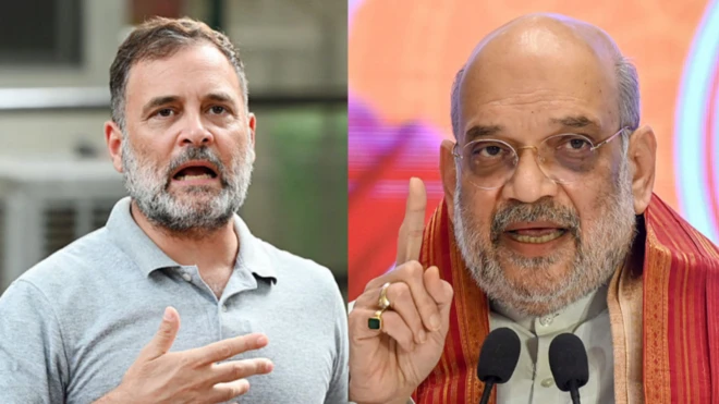 రాహుల్ గాంధీ, అమిత్షా, బీజేపీ, కాంగ్రెస్, జార్ఖండ్, రాంచీ, విద్యార్థుల నిరసన