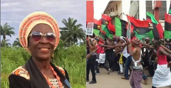 Mama Biafra na ndị otu Ipob