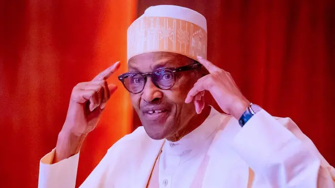 Aworan aarẹ Buhari