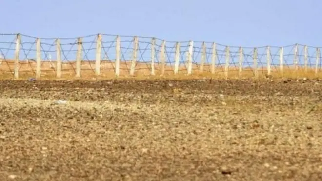 السياج المغربي في منطقة الكركرات