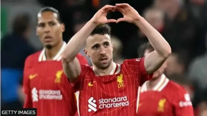 Diogo Jota atawọn akẹgbẹ rẹ kan ni ikọ Liverpool
