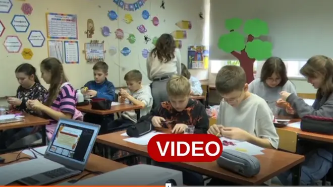 యుక్రెయిన్ చిన్నారులు