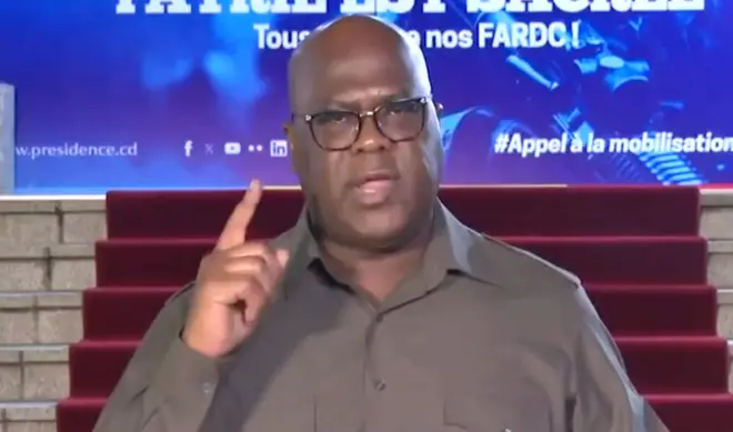 Perezida Tshisekedi ageza ijambo ku gihugu, rya mbere nyuma y'ifatwa ry'umujyi wa Goma