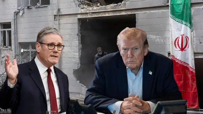 UK Prime Minister Keir Starmer and US President Donald Trump