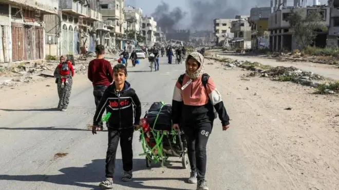 نازحون فلسطينيون. أرشيف