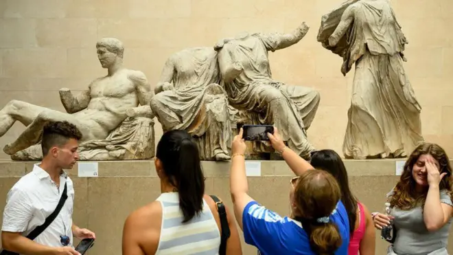 Frisos del Partenón en el Museo Británico