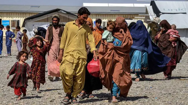 افغان پناہ گزین