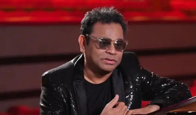 বিবিসিকে সাক্ষাৎকার দিচ্ছেন এআর রহমান