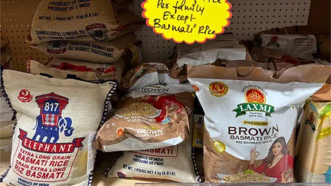 برنج هندی در کانادا