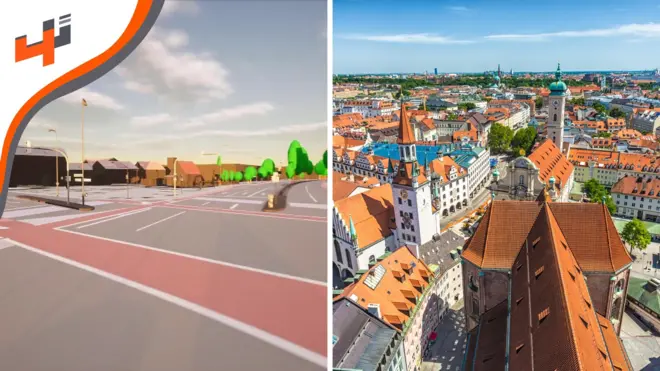 توأم رقمي كامل لمدينة ميونخ