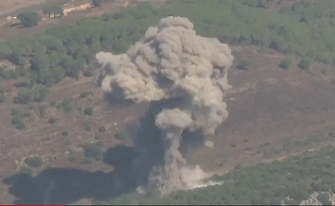 इसराइल लगतार दक्षिणी लेबनान पर कर रहा है हमले