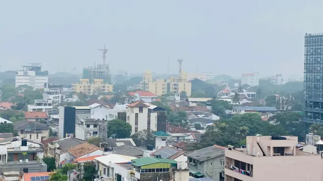 Colombo air quality low