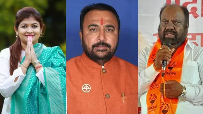 श्वेता महाले, प्रतापराव जाधव आणि नरेंद्र खेडेकर