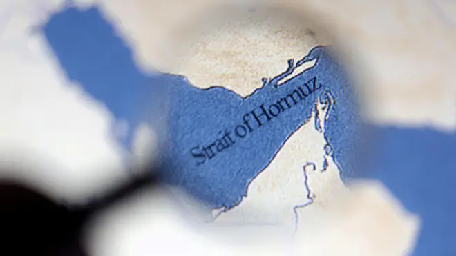 ормуски мореуз, мапа ормуског мореуза