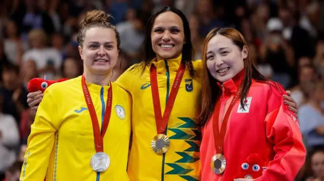 競泳女子100メートル自由形(視覚障害S12)のメダリスト