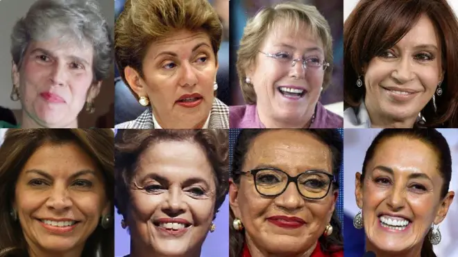 Las 8 presidentas electas en la historia de AmÃ©rica Latina