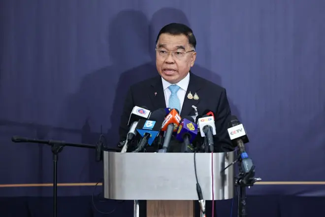 พล.อ.ณัฐพล นาคพาณิชย์ กล่าวก่อนนำคณะผู้แทนไทยเข้าร่วมการประชุมจีบีซี 23 ต.ค. ว่า “ไม่มีเรื่องอะไรที่น่ากังวล”