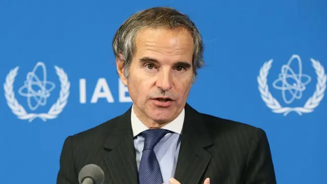 المدير العام للوكالة الدولية للطاقة الذرية، رافائيل ماريانو غروسي