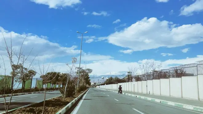 تصویری از هوای تمیز تهران