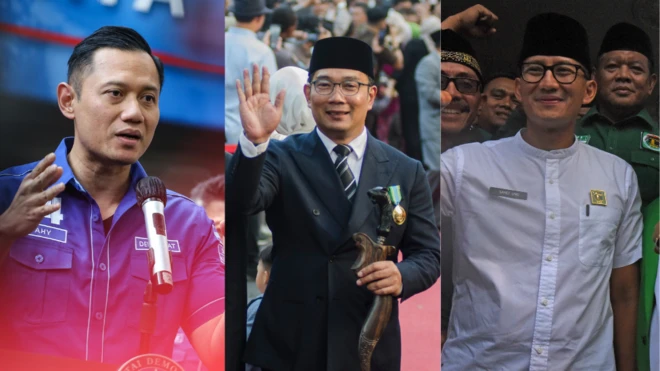 AHY, RK dan Sandiaga