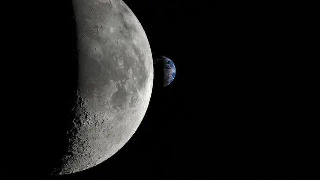 La superficie de la Luna