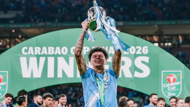 Nico O'Reilly ne ya ci wa Man City ƙwallayenta biyu a ragar Arsenal