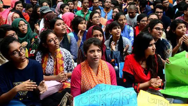 আববার ফাহাদ হত্যার পর বুয়েটে ছাত্ররাজনীতি বন্ধের দাবিতে সাধারণ শিক্ষার্থীদের আন্দোলন