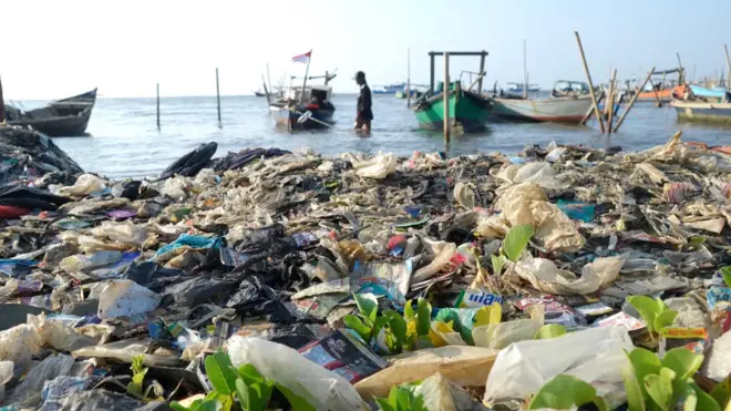 sampah plastik, tangerang