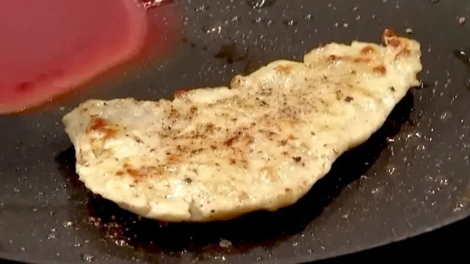 పండించిన చికెన్